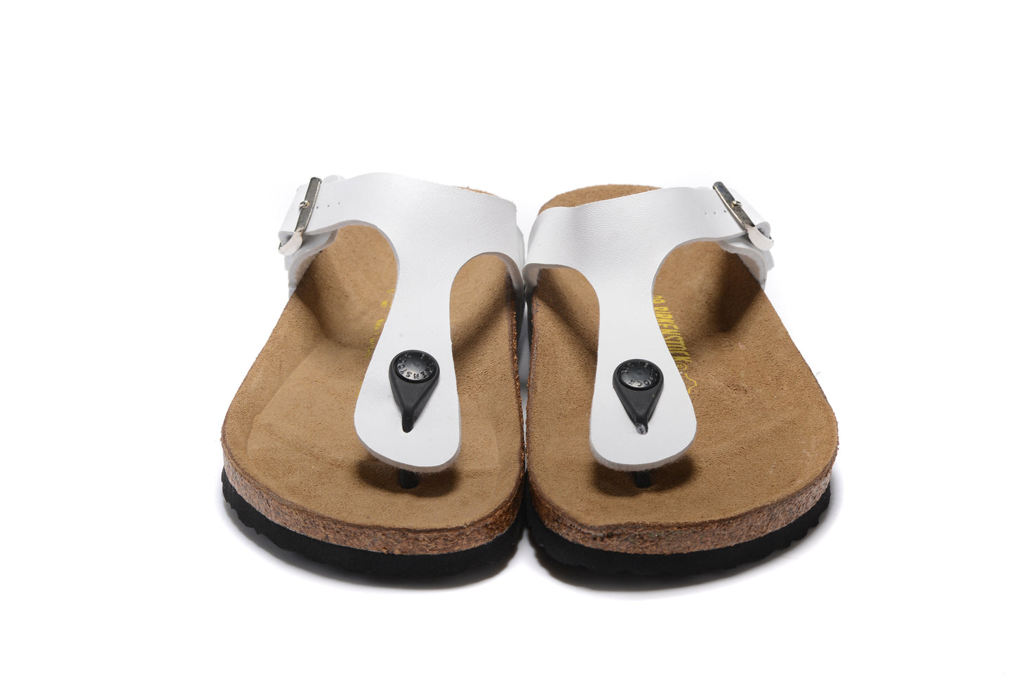 Birk Gizeh Silver Birkoflor Thongs