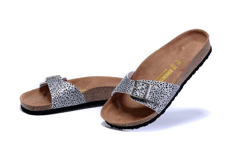 Birk Madrid Slide Sandal Dalmatian Print