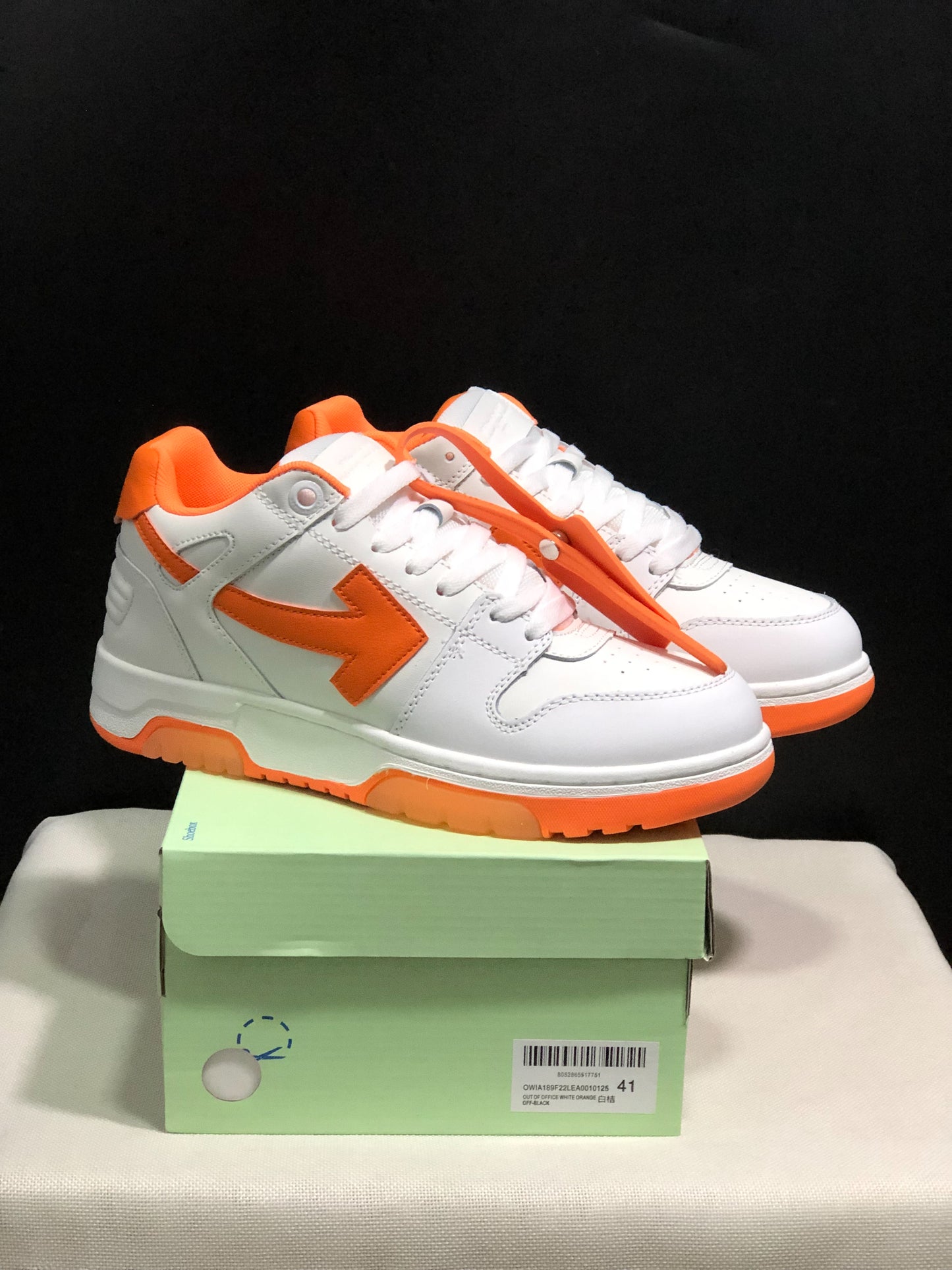 Off-White Out of Office White Orange