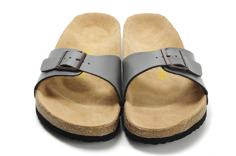 Birk Madrid Slide Sandal Gray
