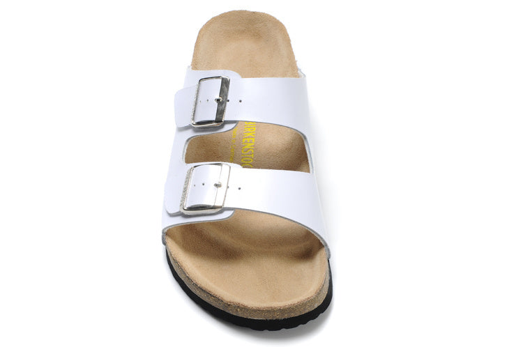 Birk Arizona (White Birko-Flor / Synthetic Leather)