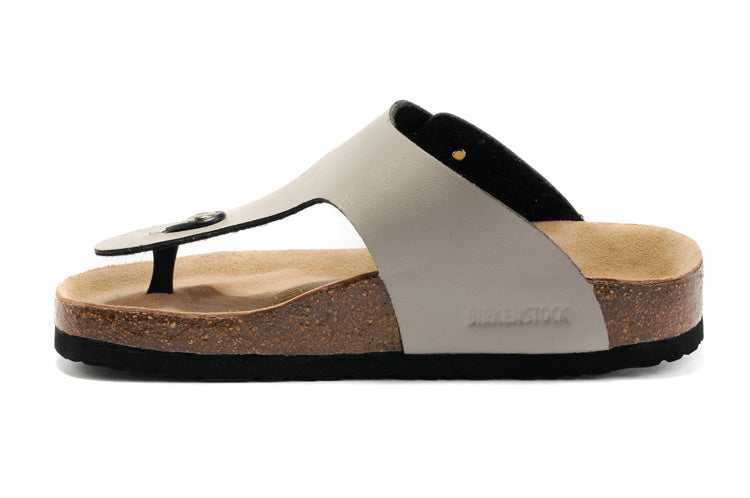 Birk Gizeh Stone Beige Birko-Flor Sandals