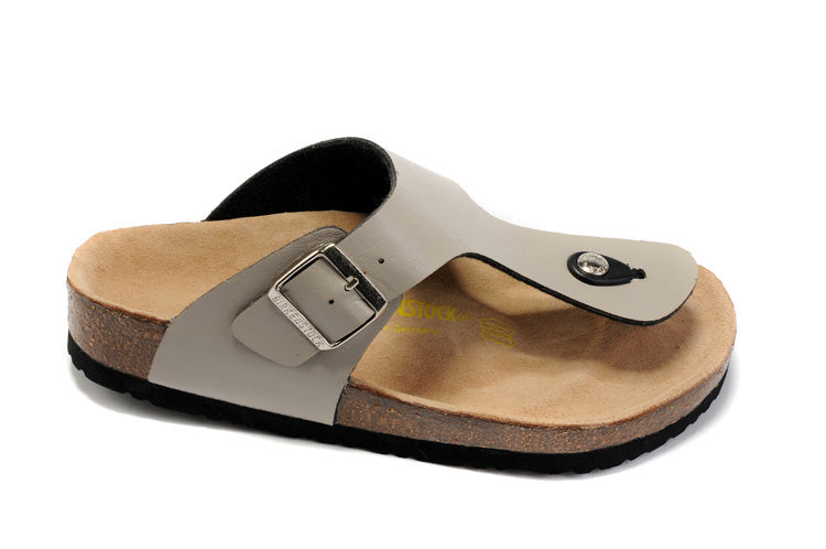 Birk Gizeh Stone Beige Birko-Flor Sandals