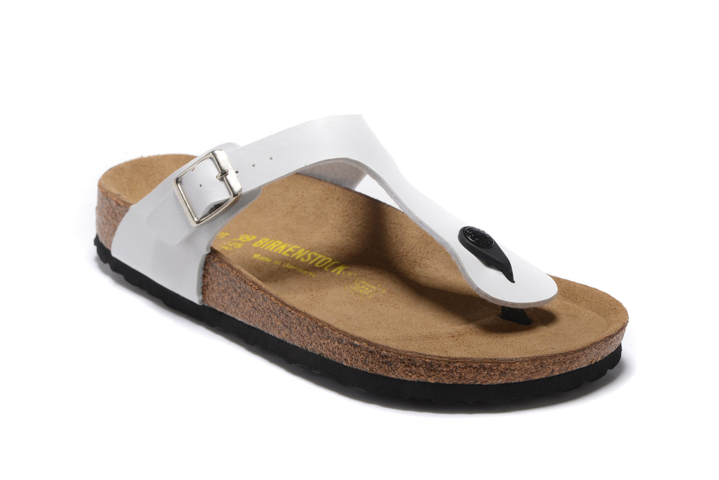 Birk Gizeh Silver Birkoflor Thongs