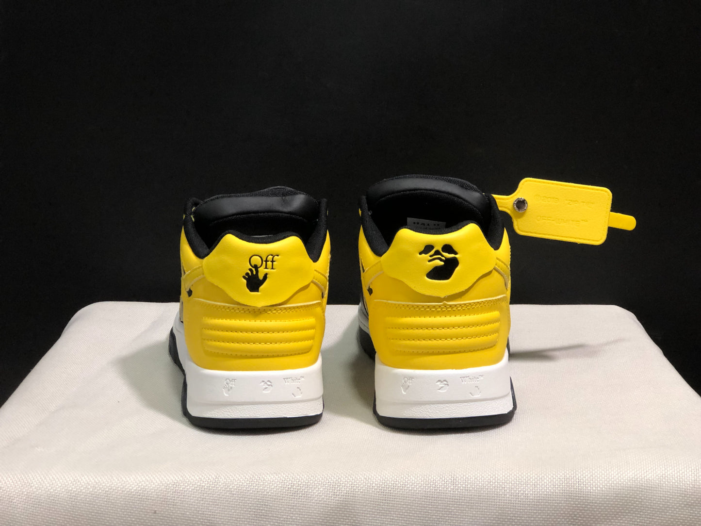 Out Of Office Sneakers Black & Yellow