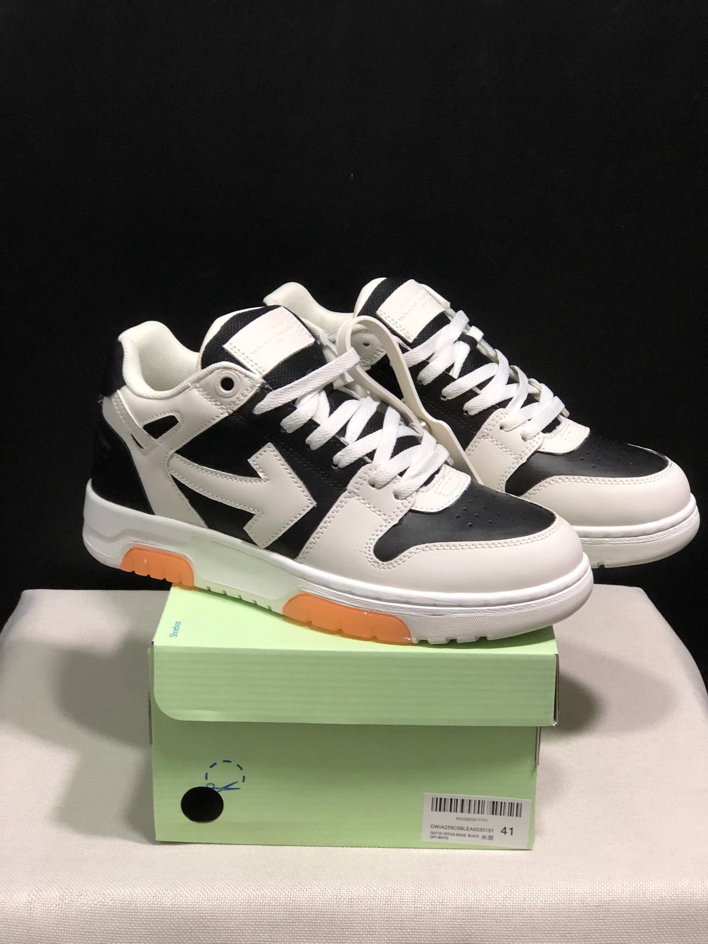 Off-White Shoes Black Light White