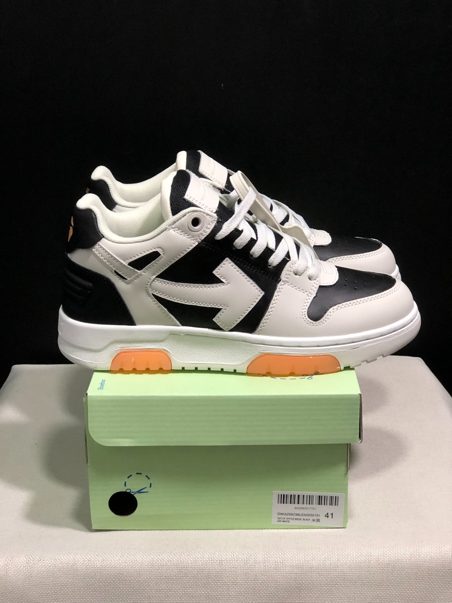 Off-White Shoes Black Light White
