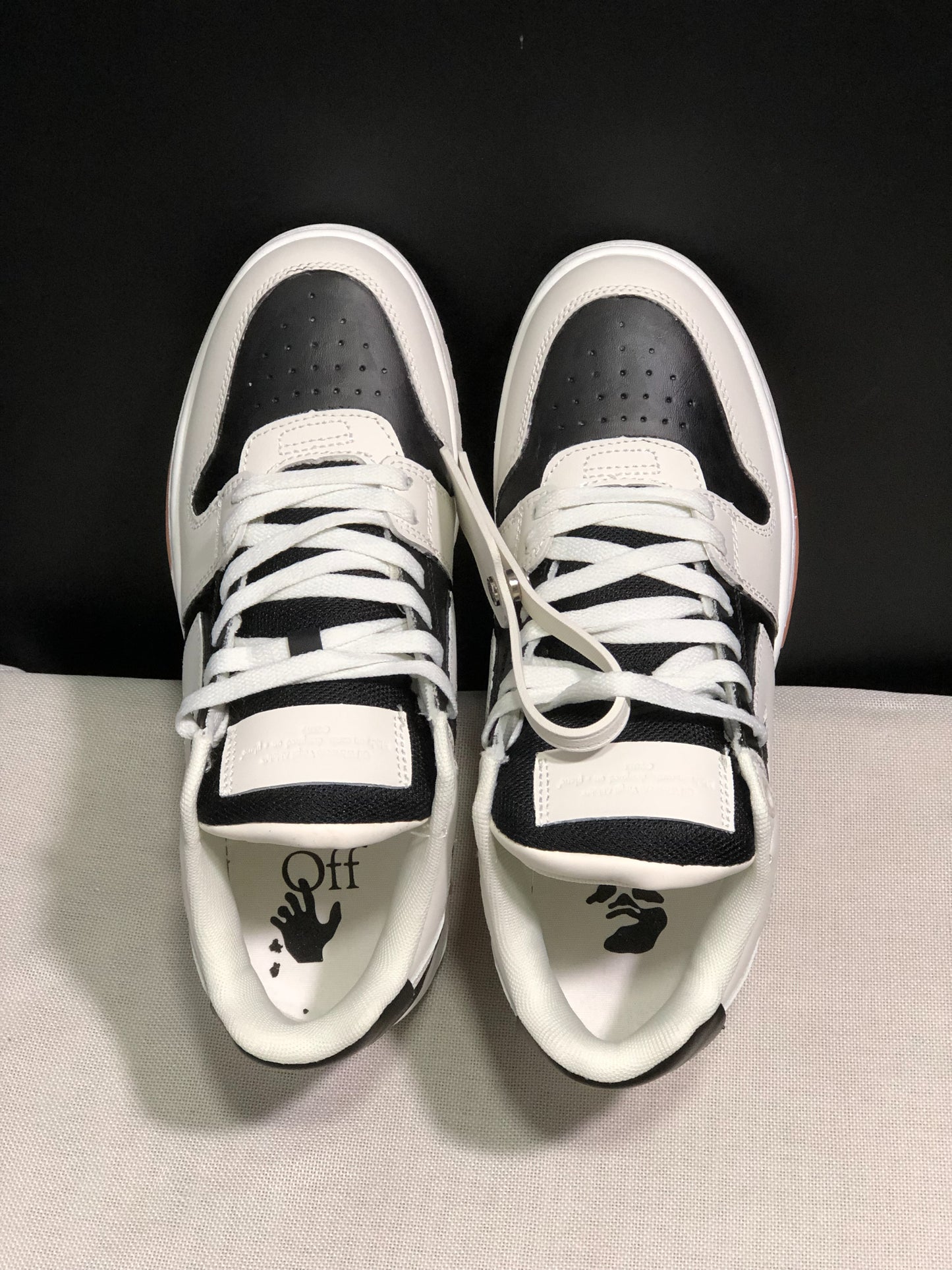 Off-White Shoes Black Light White