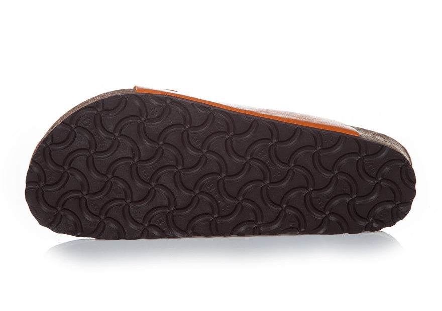 Birk Arizona (Orange Birko-Flor / Synthetic Leather)