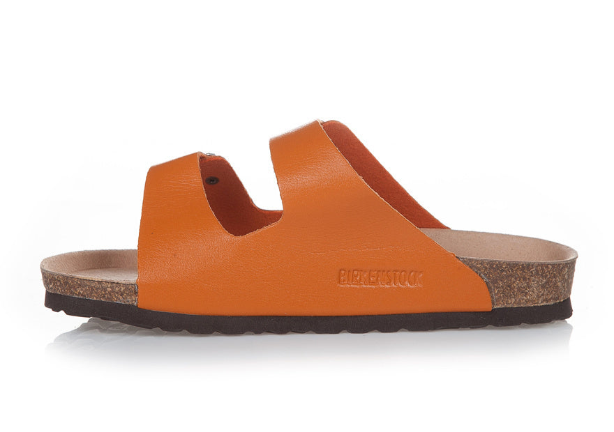 Birk Arizona (Orange Birko-Flor / Synthetic Leather)