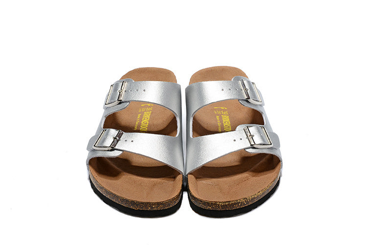 Birk Arizona (Silver Metallic Birko-Flor)