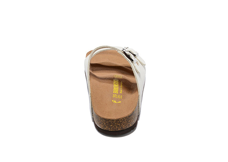 Birk Arizona (White Suede / Birko-Flor)