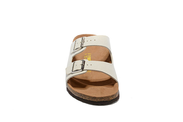 Birk Arizona (White Suede / Birko-Flor)