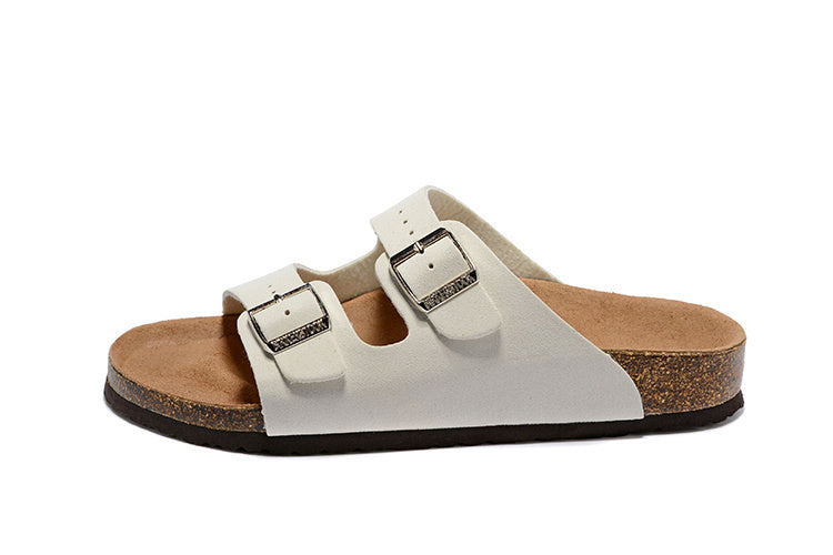 Birk Arizona (White Suede / Birko-Flor)