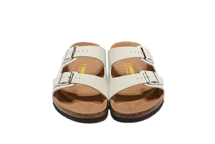 Birk Arizona (White Suede / Birko-Flor)
