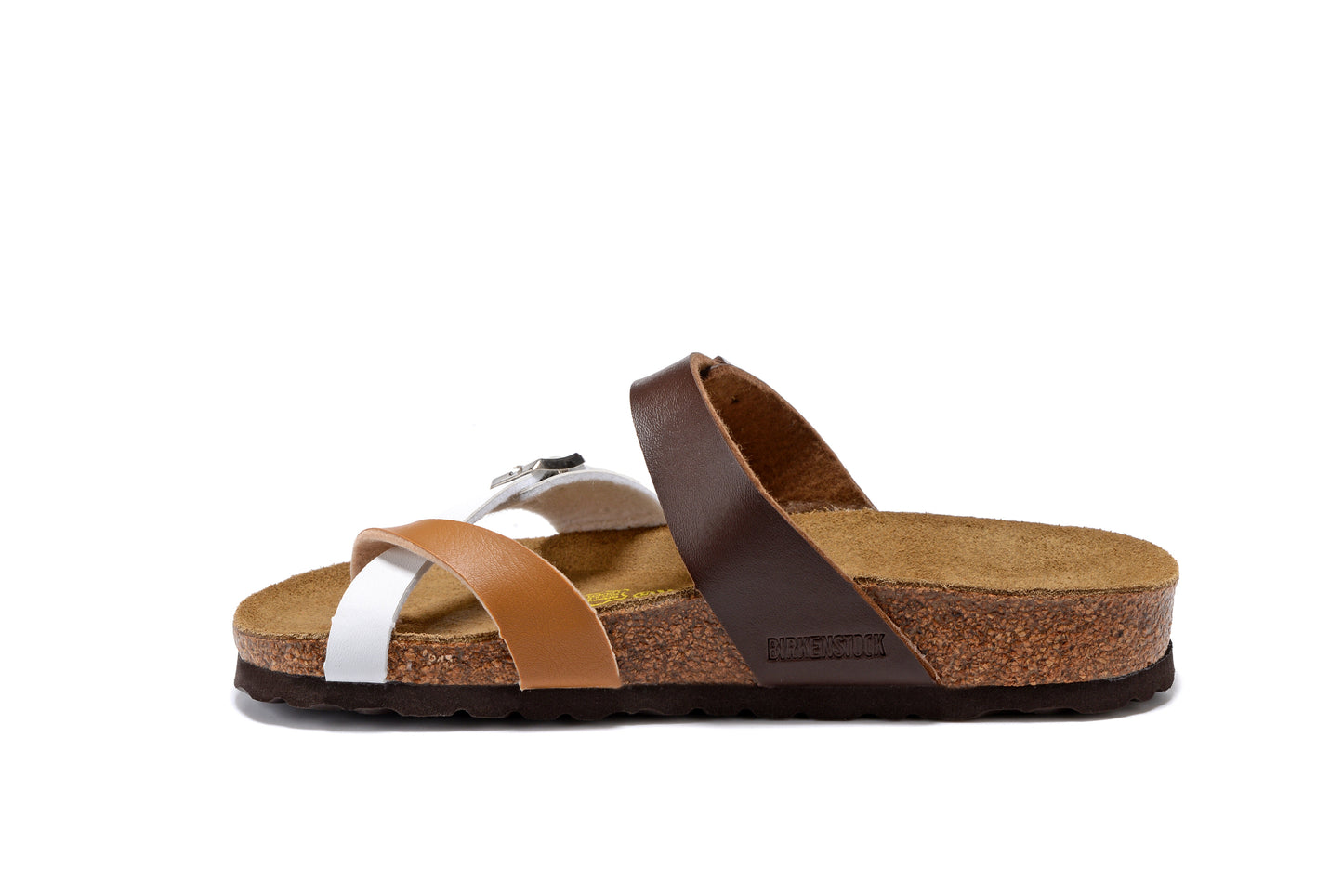 Birk Mayari Sandal Brown & White Two-Tone Mix