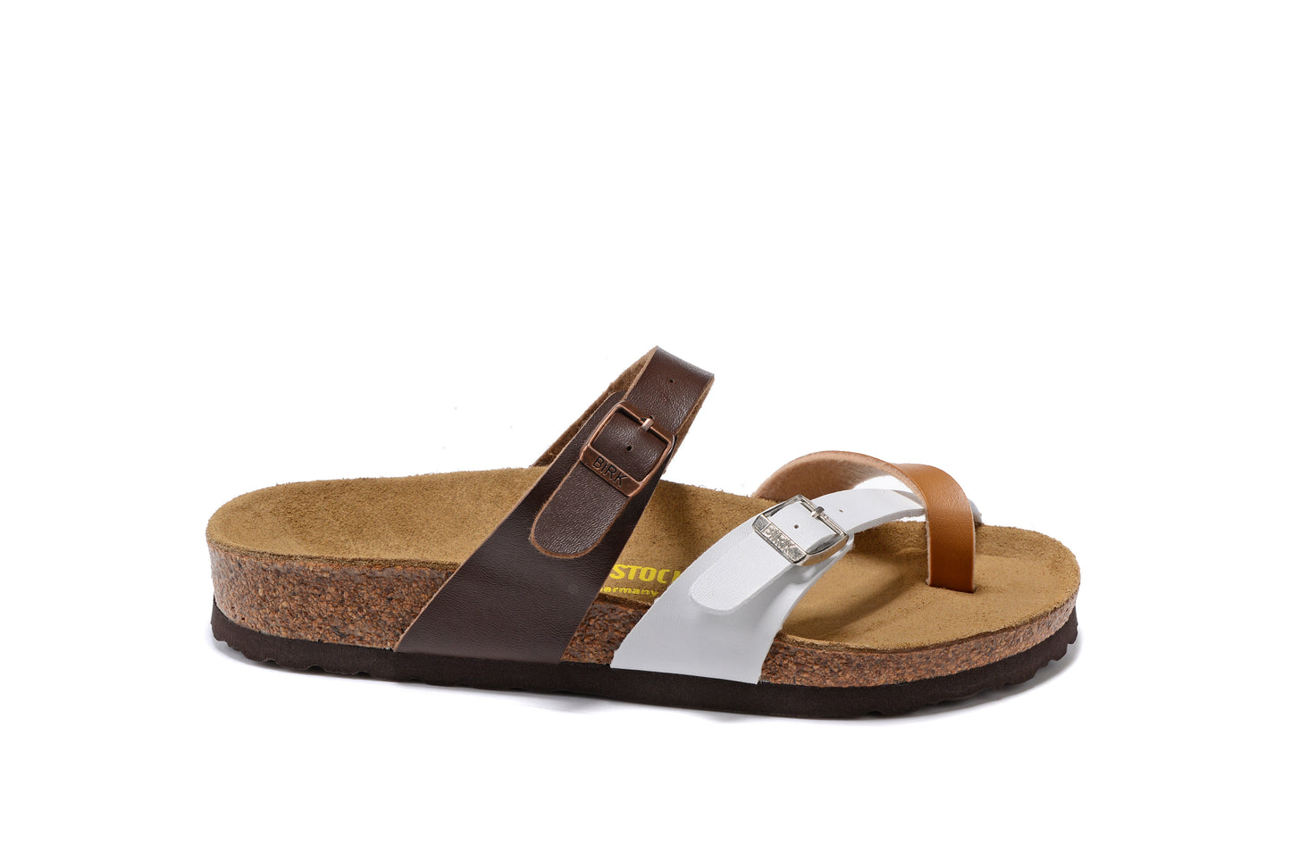 Birk Mayari Sandal Brown & White Two-Tone Mix