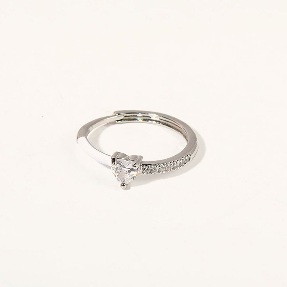 Always Heart To Heart· Birthstone Heart Ring