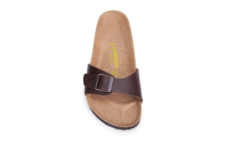 Birk Madrid Slide Sandal Dark Brown