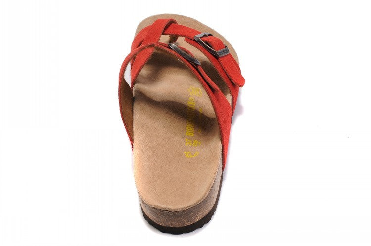 Birk Mayari Sandal Red Suede