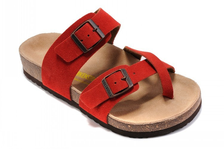 Birk Mayari Sandal Red Suede