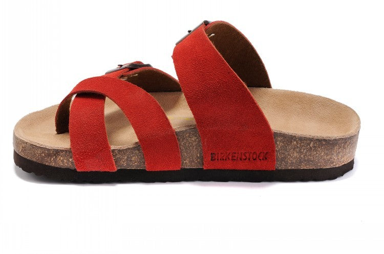Birk Mayari Sandal Red Suede