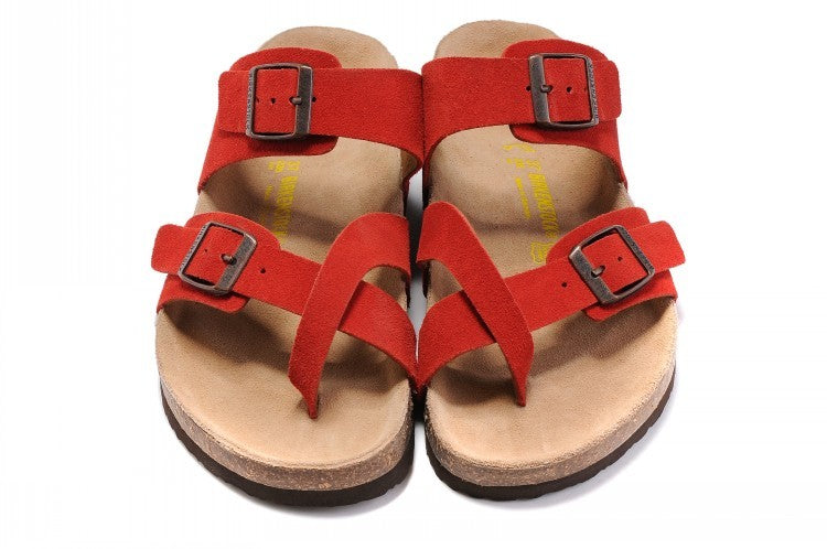 Birk Mayari Sandal Red Suede