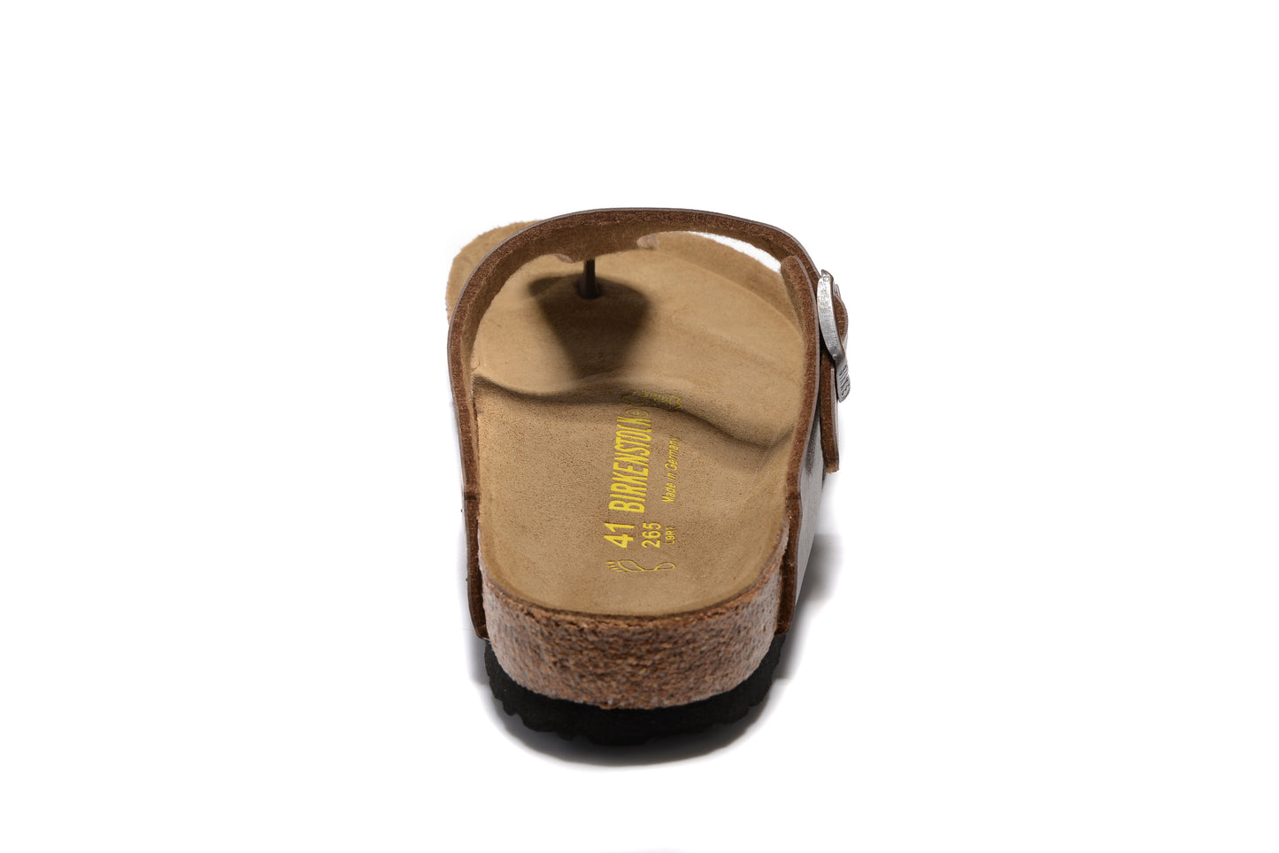 Birk  Gizeh Smooth Leather - Dark Brown