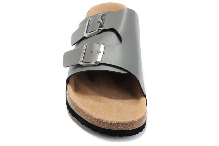 Birk Arizona Slide Sandal Gray