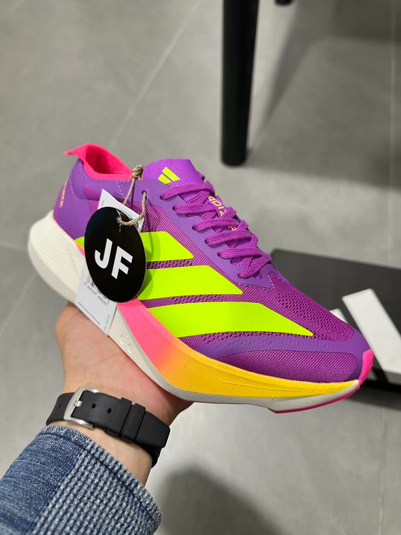Adidas Adizero Drive RC Running Shoes Purple | Yellow