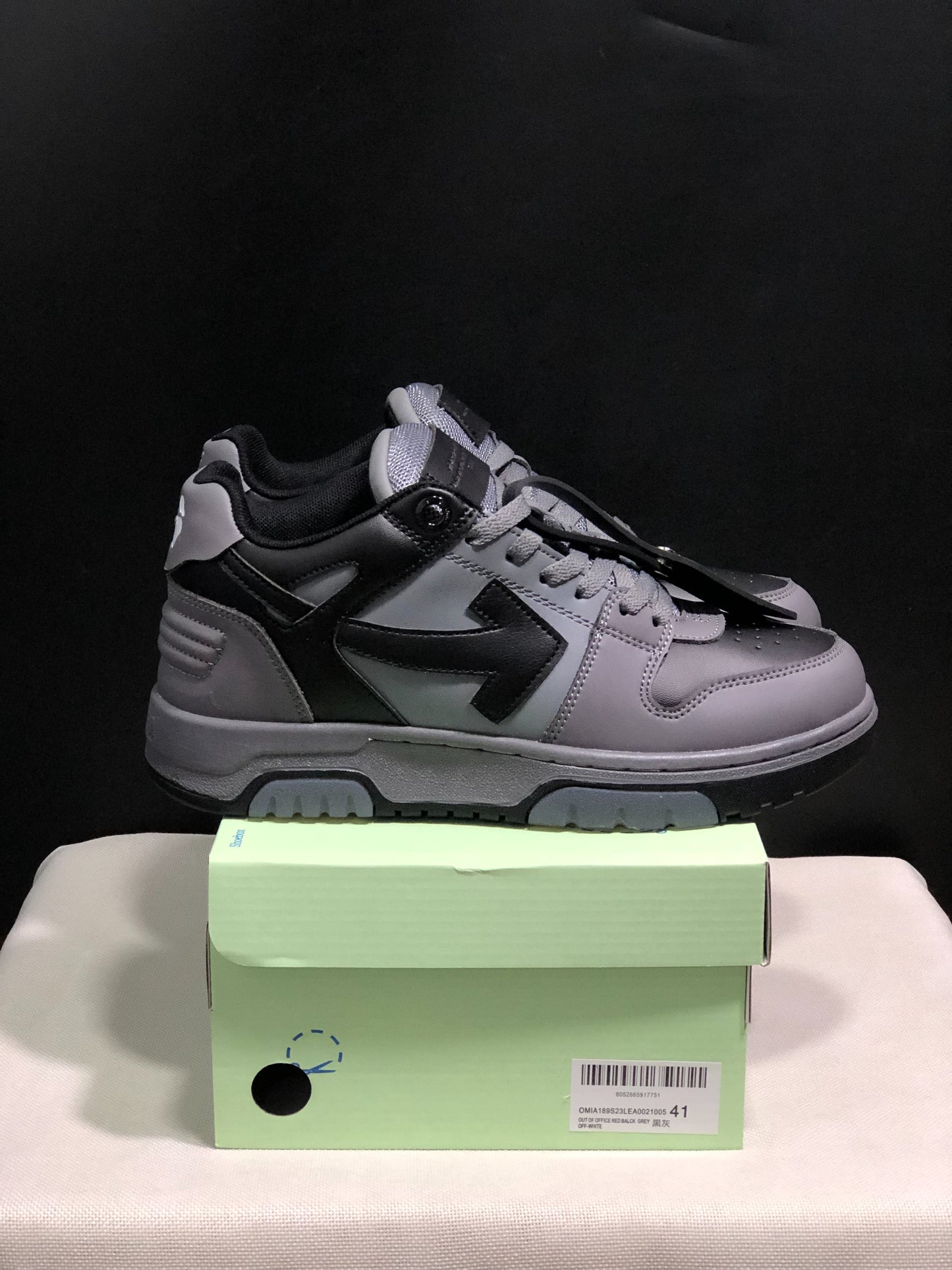 Off-White Out of Office Black Gradient