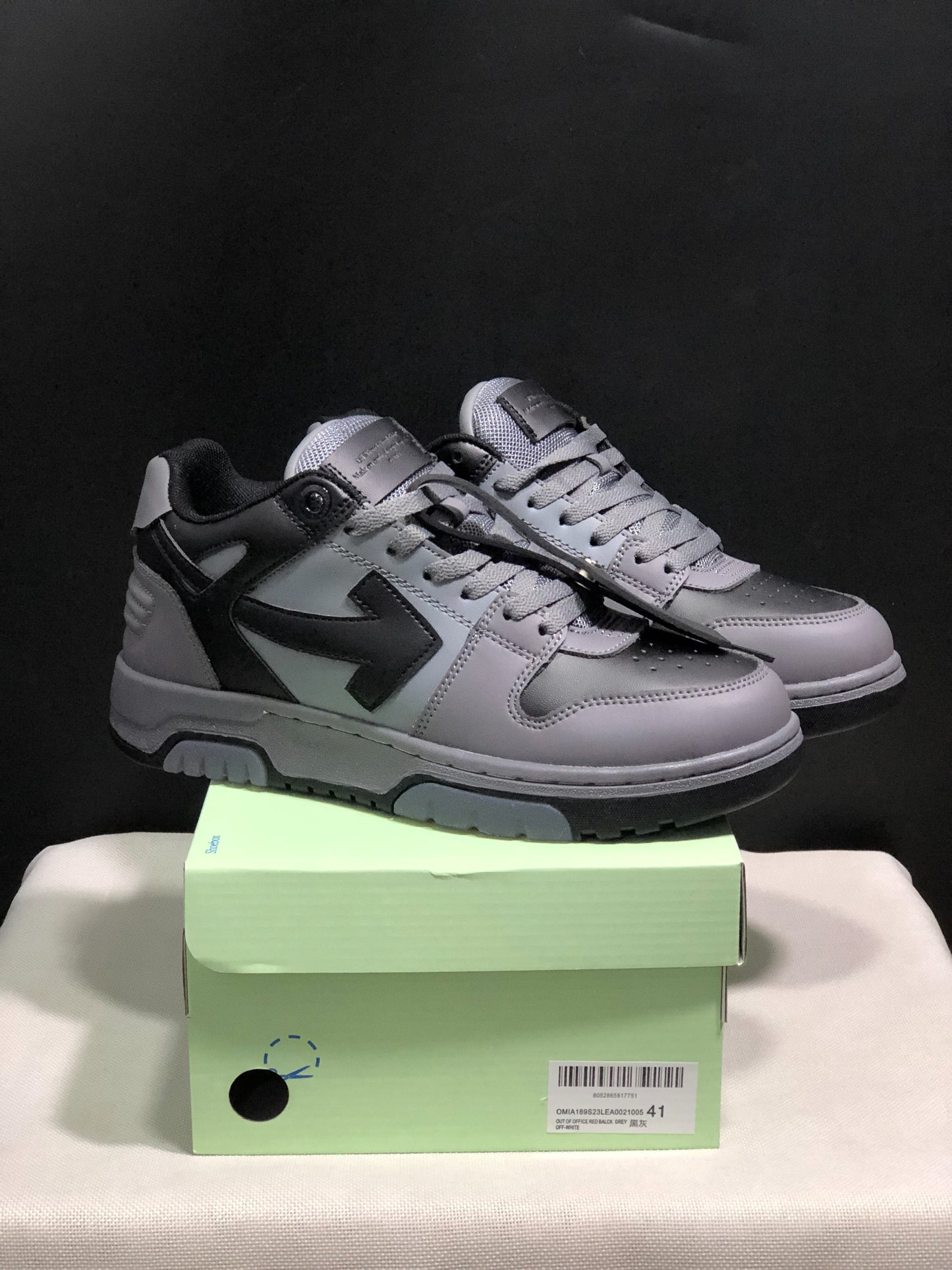 Off-White Out of Office Black Gradient