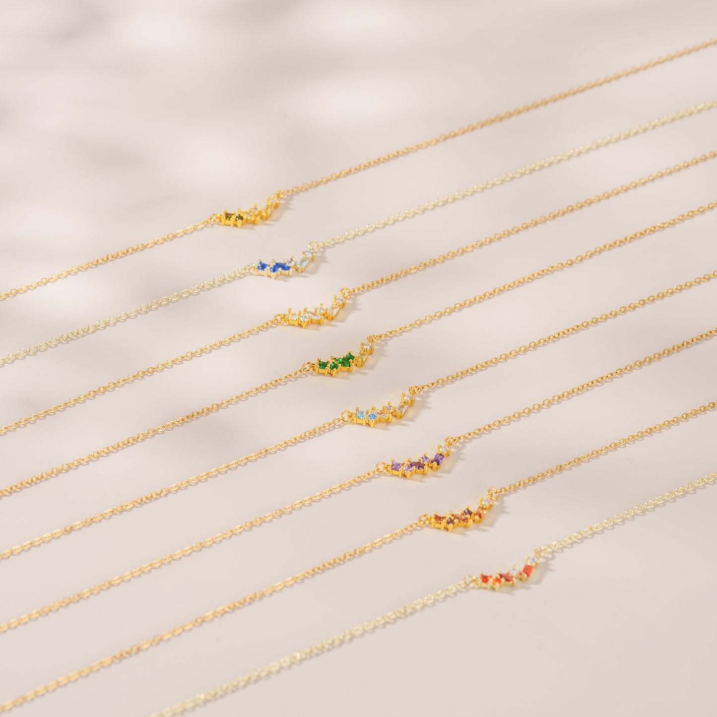 Hope&Love  Rainbow Candy Necklace
