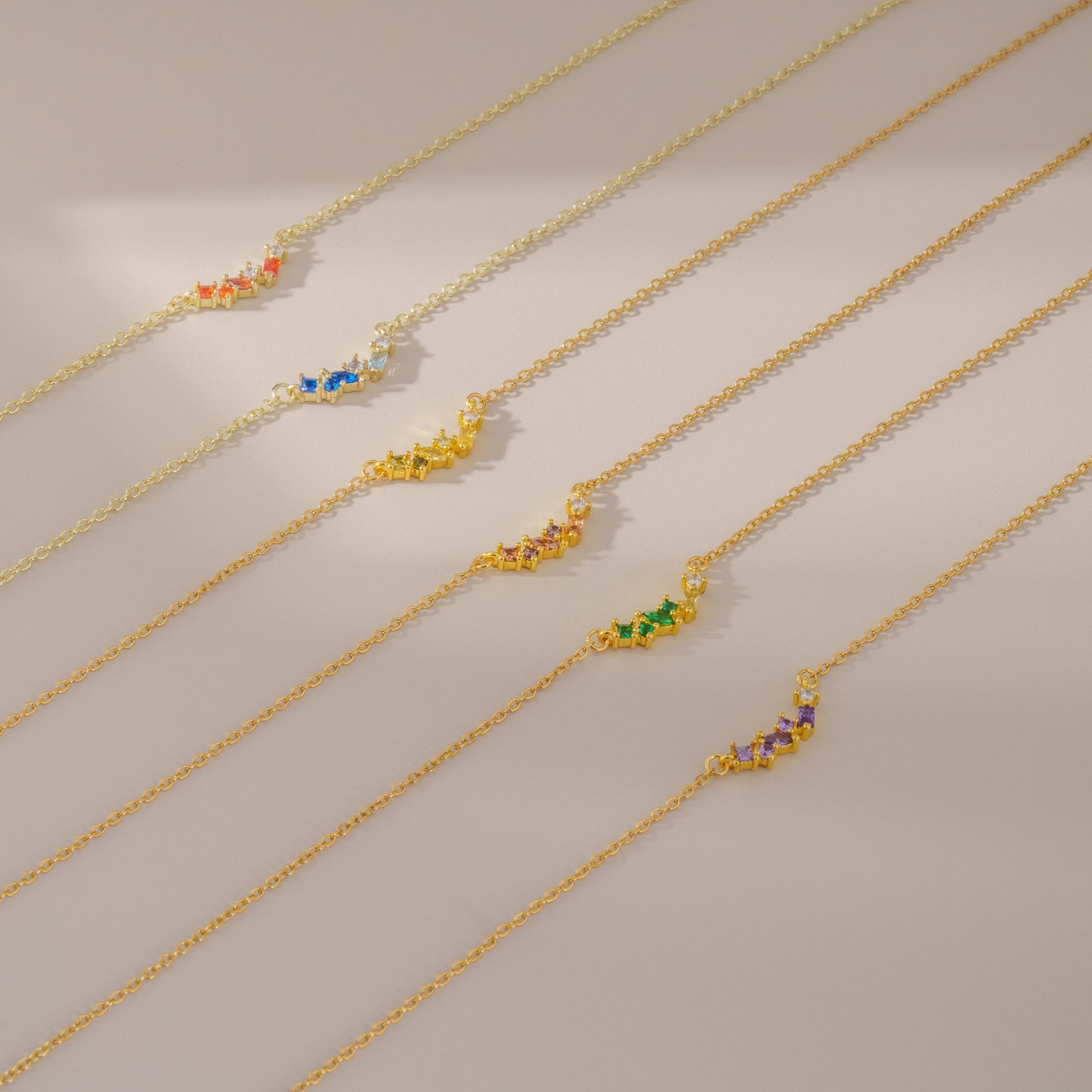 Hope&Love  Rainbow Candy Necklace