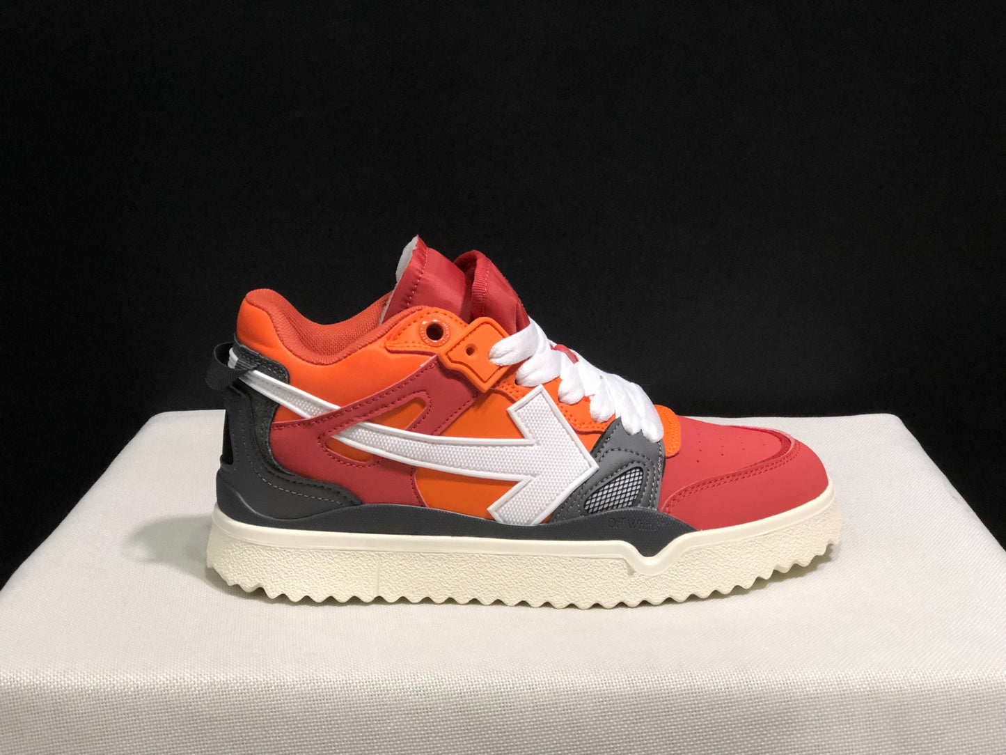 OFF-WHITE Out of Ofhce  Orange RED White