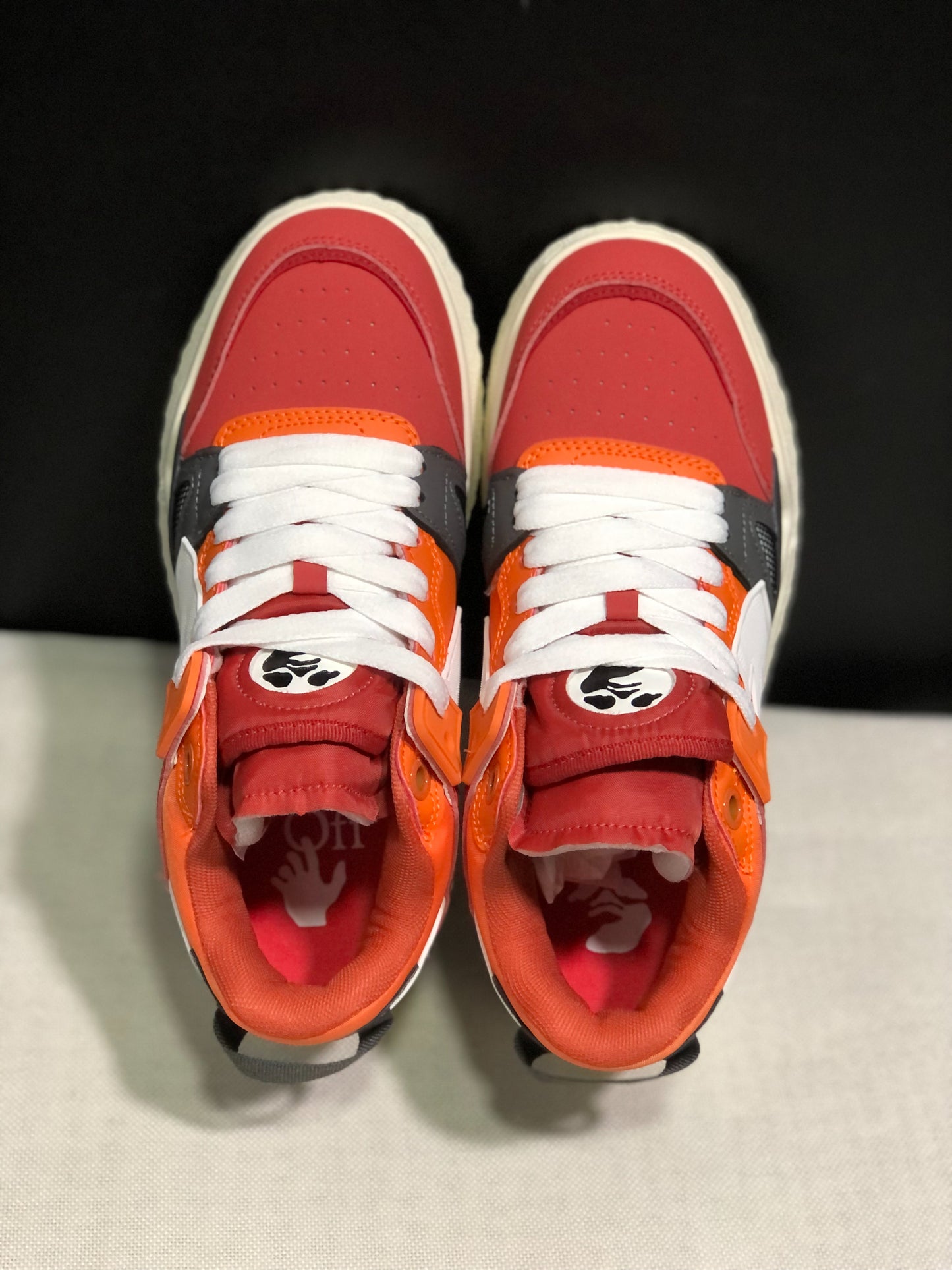 OFF-WHITE Out of Ofhce  Orange RED White