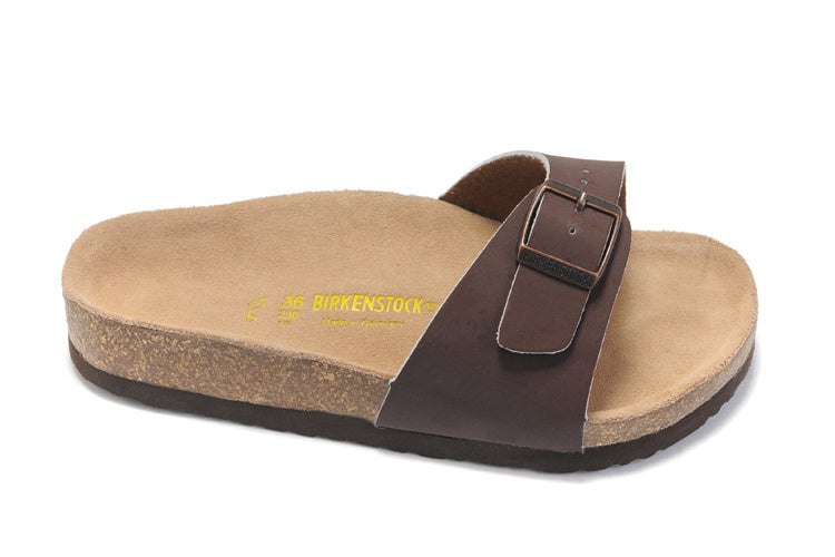 Birk Madrid Slide Sandal Chocolate