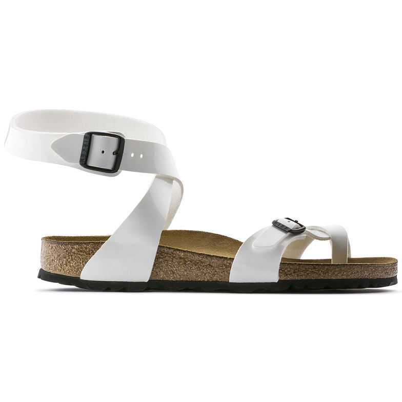 Birk Daloa Sandal White Birko-Flor