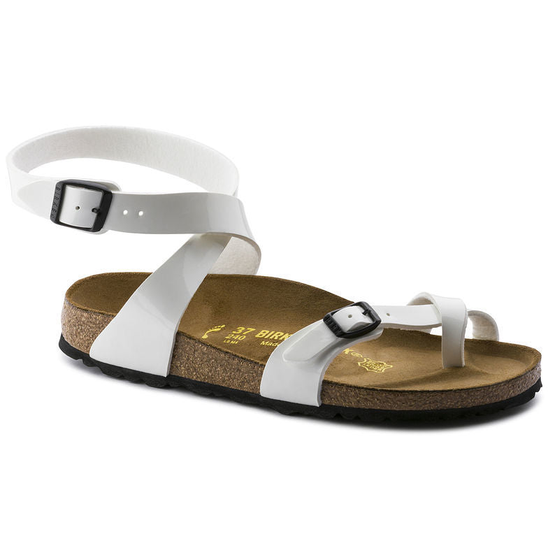 Birk Daloa Sandal White Birko-Flor