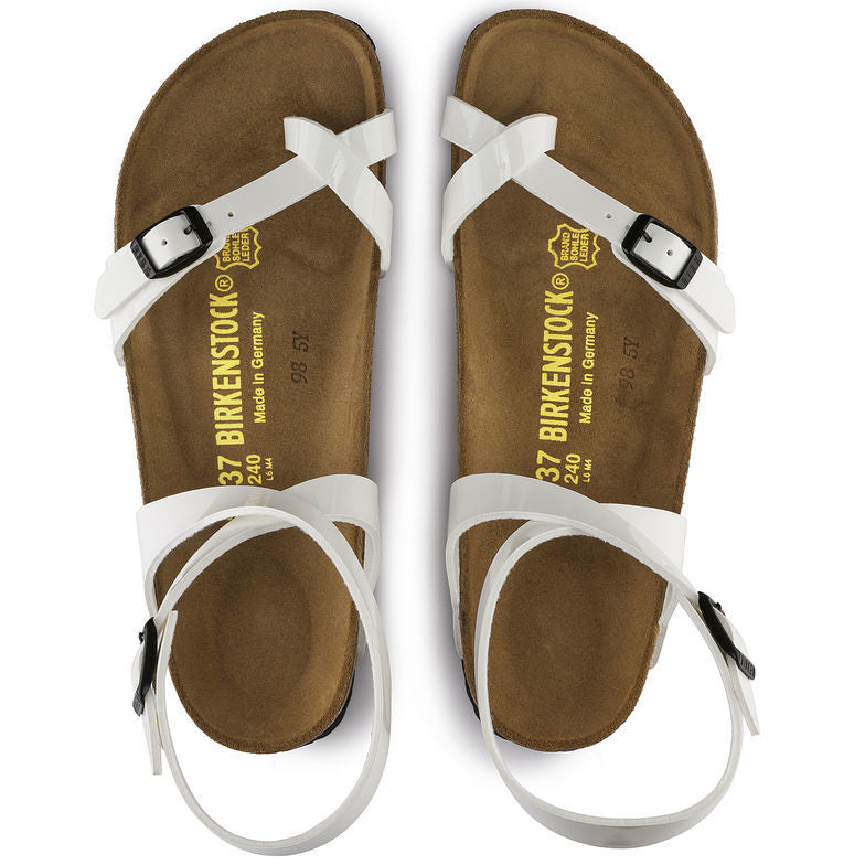 Birk Daloa Sandal White Birko-Flor