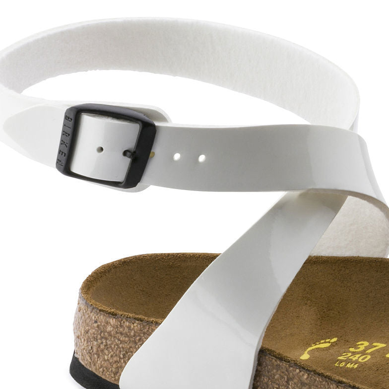 Birk Daloa Sandal White Birko-Flor