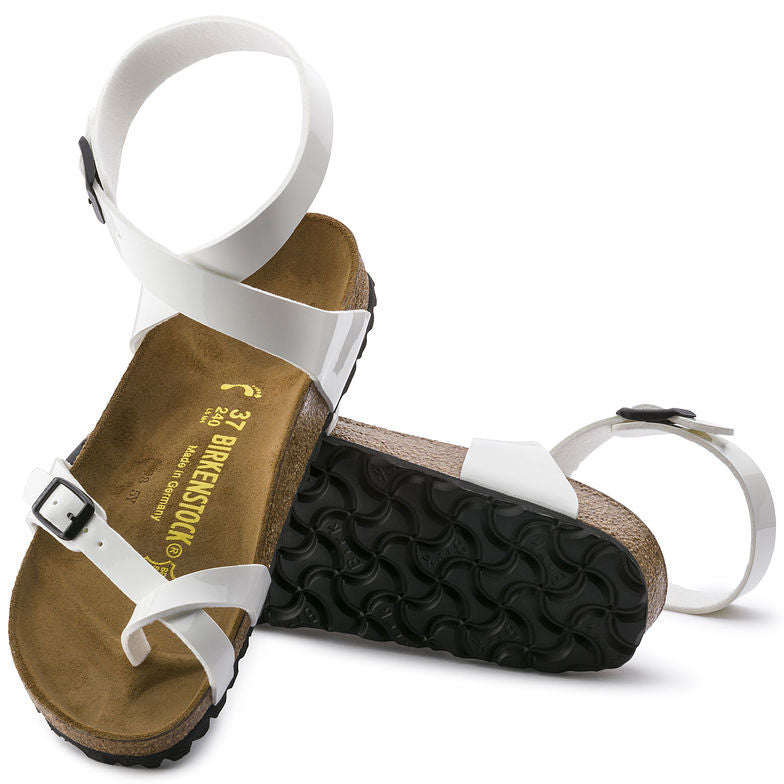 Birk Daloa Sandal White Birko-Flor