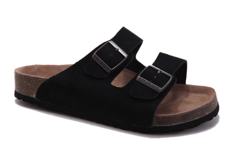 Birk Arizona (Black Suede)