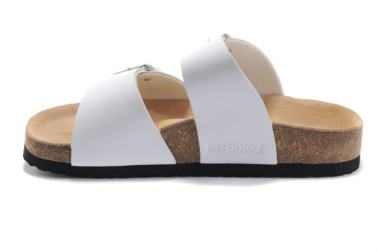 Birk Arizona Sandal White