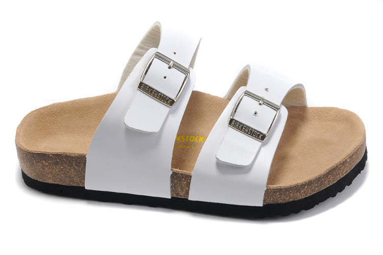 Birk Arizona Sandal White