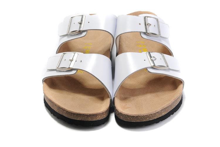 Birk Arizona Sandal White