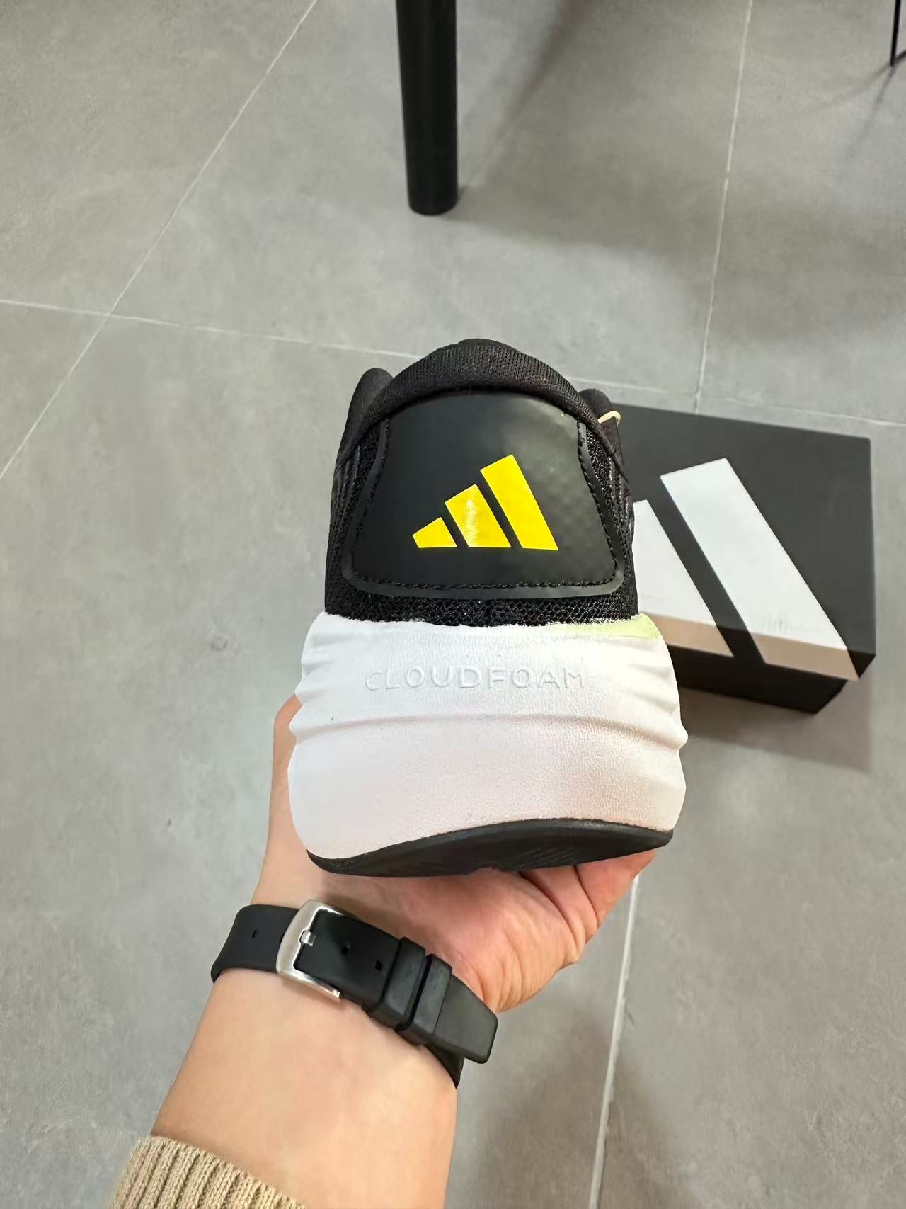 Adidas Adistar 3 Running Shoes Black | Yellow