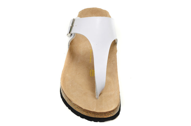Birk Gizeh Thong Sandal White