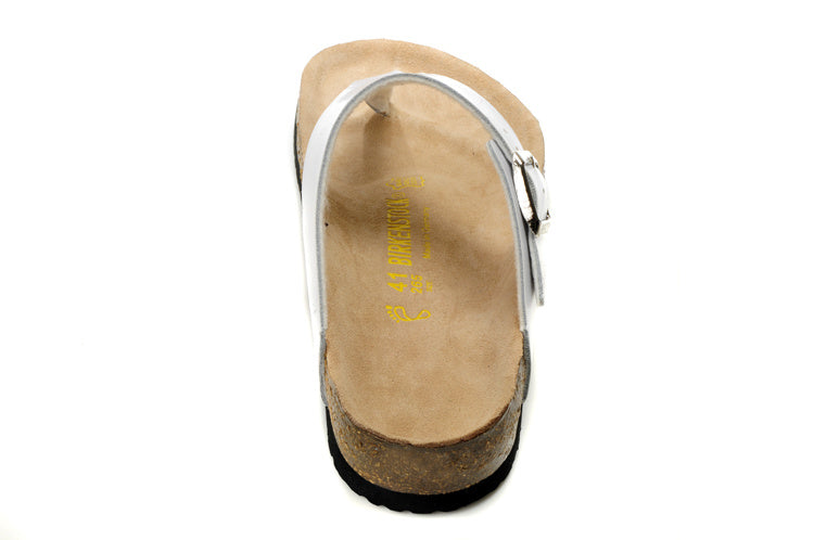 Birk Gizeh Thong Sandal White