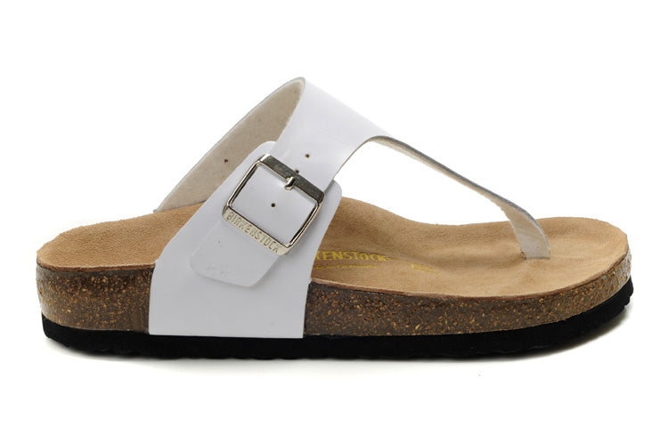 Birk Gizeh Thong Sandal White